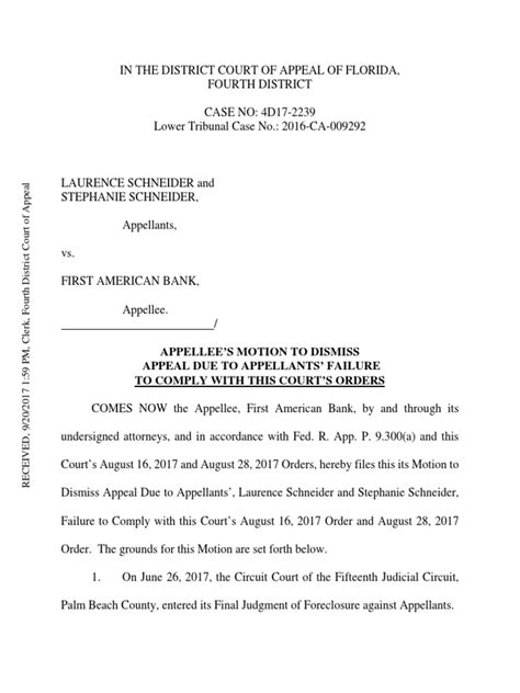 fail to comply court order.
